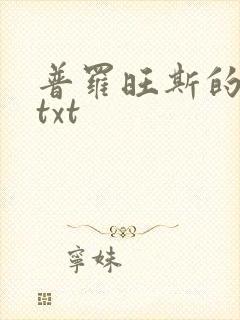 普罗旺斯的一年txt