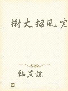 树大招风完整版