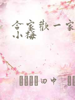 合家欢一家亲黄小梅