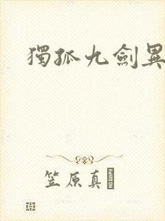 独孤九剑异世录