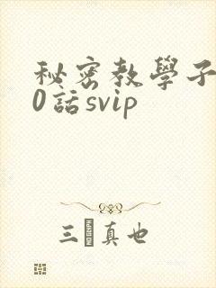 秘密教学子豪60话svip
