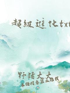 超级进化txt