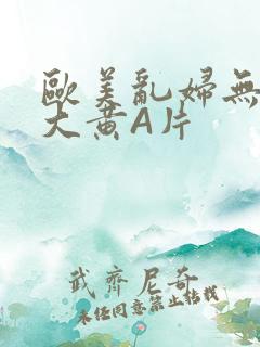 欧美乱妇无乱码大黄A片