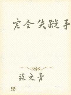 完全失踪手册