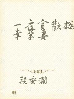 一夜贪欢总裁的幸孕妻