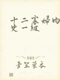 十二寡妇肉床艳史一级