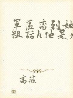 军区脔到她哭h粗话h他是疯批