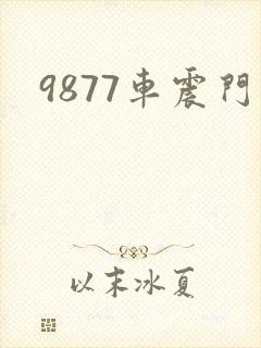 9877车震门