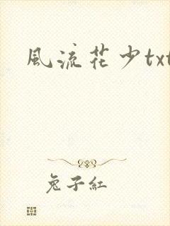 风流花少txt