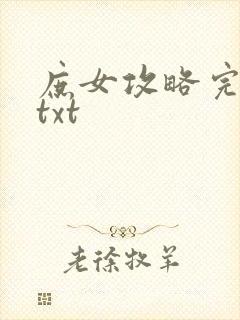 庶女攻略完整版txt