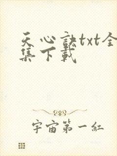 天心诀txt全集下载