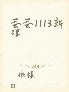 蛋蛋1113新浪