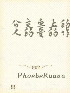 公交车上的陌生人的爱的作文