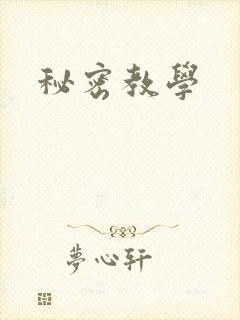 秘密教学