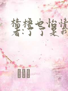 樯橹也怡情 作者:了了是我