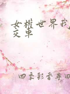 女权世界我是公交车