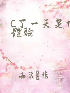 C了一天是什么体验