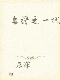 名将之一代天骄