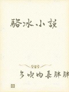 骆冰小说