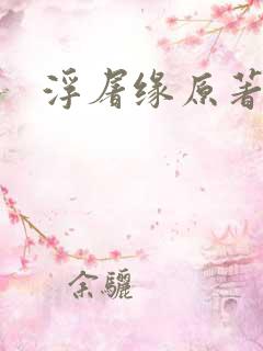 浮屠缘原著小说