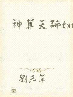 神算天师txt
