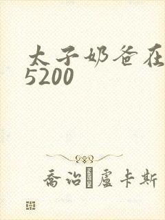 太子奶爸在花都5200