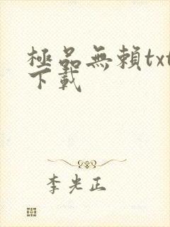 极品无赖txt下载