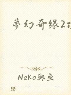 梦幻奇缘2攻略