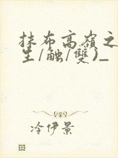 抹布高岭之花(生/触/双)_