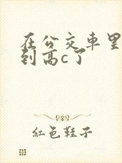 在公交车里c弄到高c了