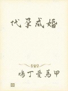 代孕成婚