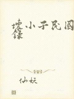 坏小子民国穿越录