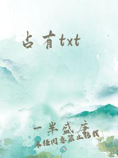 占有txt