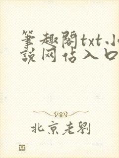 笔趣阁txt小说网站入口