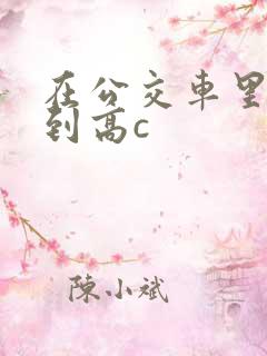 在公交车里c弄到高c