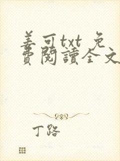 姜可txt 免费阅读全文在线阅读无弹窗笔