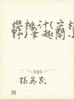 樱桃汁(宋枝江野)笔趣阁小说