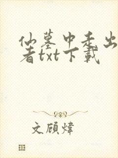 仙墓中走出的强者txt下载
