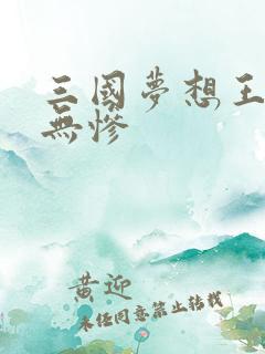 三国梦想王元姬无惨