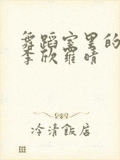 舞蹈室里的景色李欣罗晴