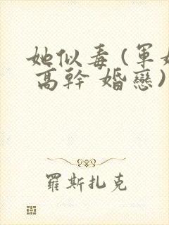 她似毒 (军婚 高干 婚恋)未删减