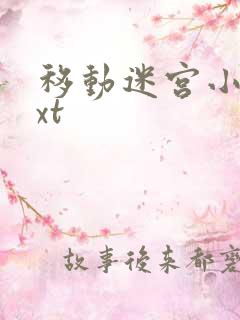 移动迷宫小说txt