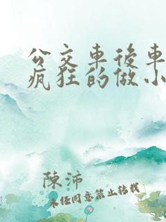 公交车后车座的疯狂的做小