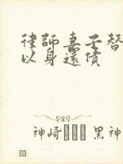 律师妻子替丈夫以身还债