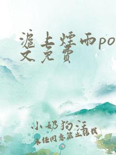 沪上烟雨po全文免费