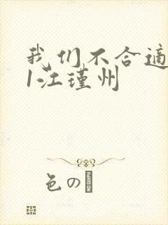 我们不合适1v1江瑾州