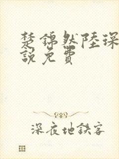 楚锦然陆琛年小说免费