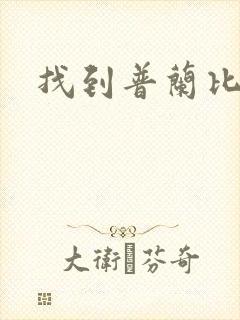 找到普兰比尔德