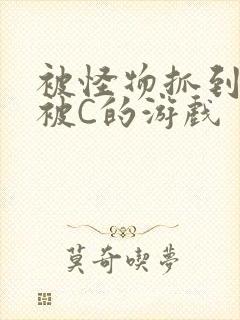 被怪物抓到就会被C的游戏