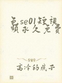 色se01短视频永久免费